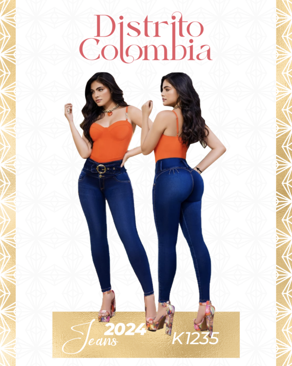 Jeans Colombiano Levantapompas